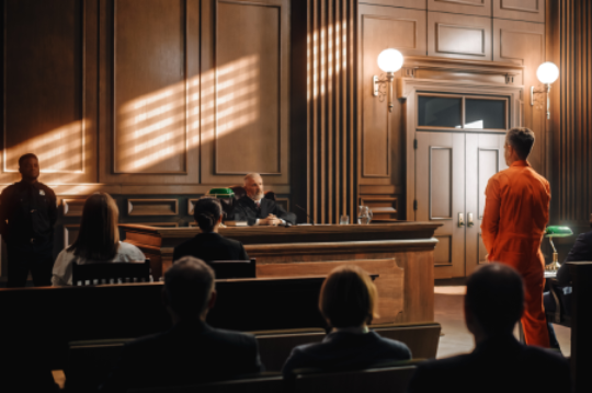 Court of Law and Justice Trial:
