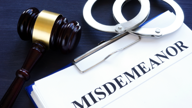 Documents with title misdemeanor and gavel